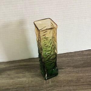 Vtg Japanese Tajima Bark Texture Gradient Vase